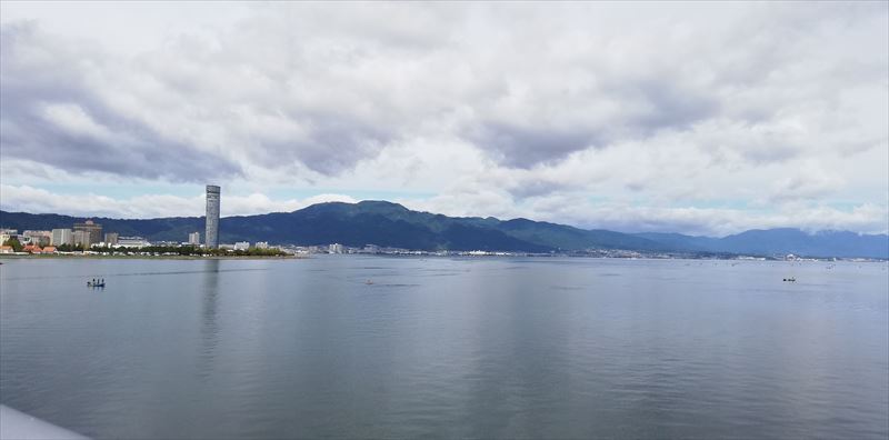 滋賀県、びわ湖の琵琶湖大橋以南=南湖=を昼夜かけてのハイキングで一周・・約４０Ｋｍ？